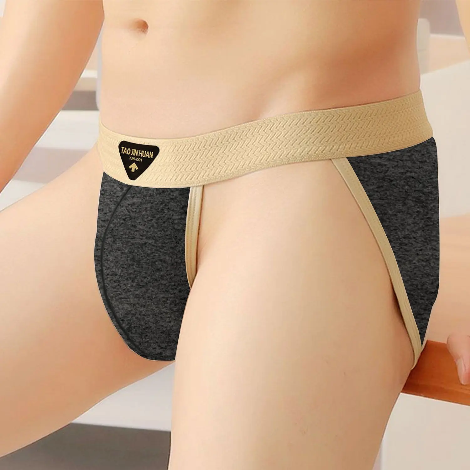 Sous-vêtements pour hommes Style européen et américain tendance de la mode 7A antibactérien doux confortable respirant sous-vêtements triangulaires