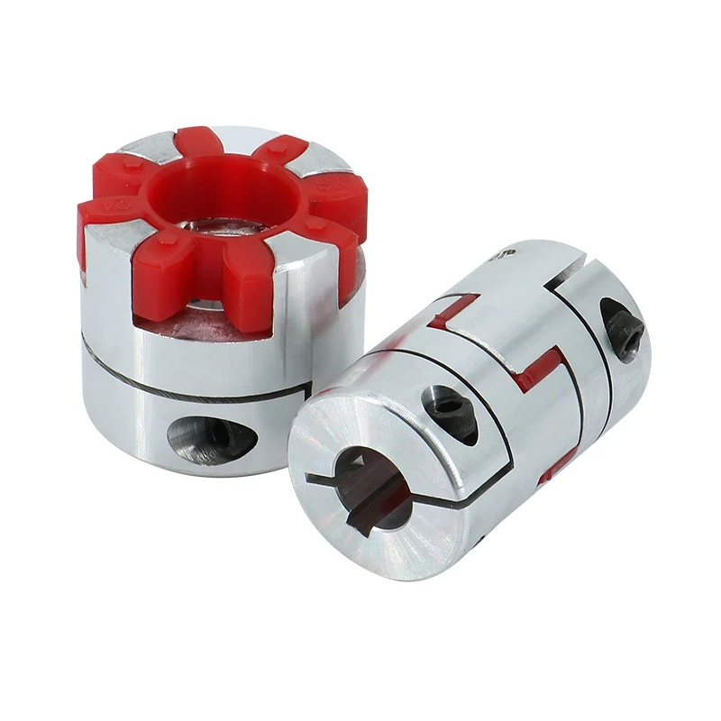 Coupleurs Prune en Alliage d'Aluminium, Vis à Bride, Machine à Commande Numérique, Moteur de Tour, Joint Rigide à Coussin