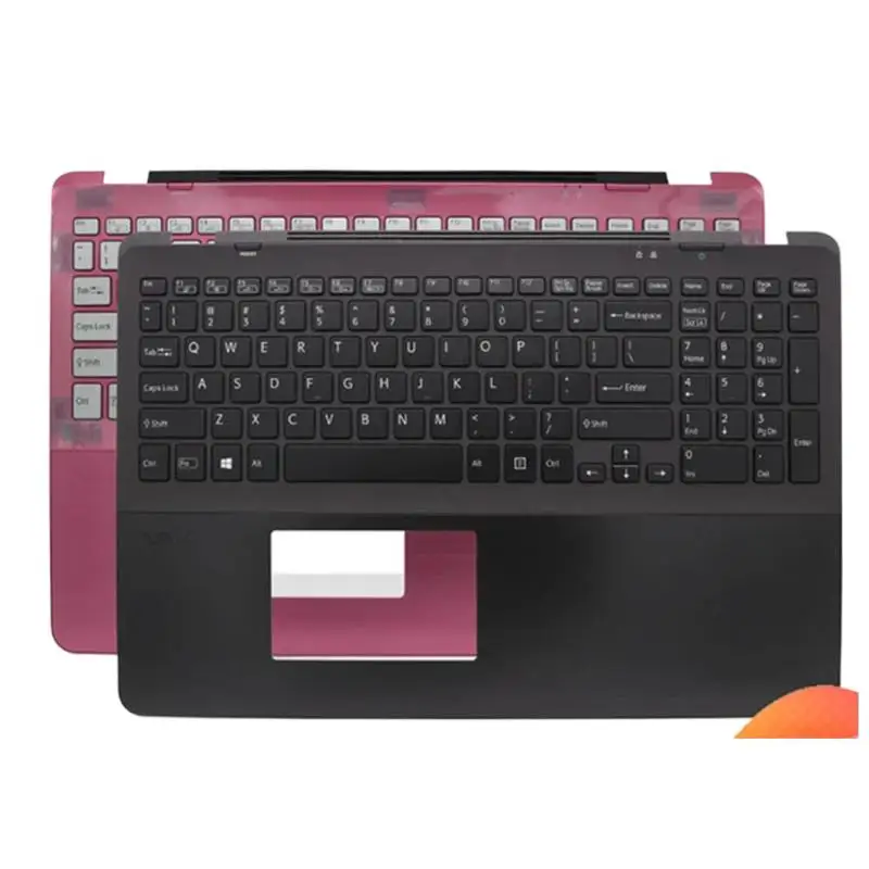 WAF MEIARROW Novo/Org para Sony VAIO SVF15A SVF15A17SCB SVF15AA1LT SVF15A100C apoio para as mãos teclado EUA UK tampa superior C shell Backli