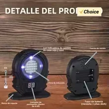 Cadeaux de Noël Mini cible de fléchettes infrarouges cible d'entraînement au laser cible laser à induction cible de carottage automatique commentaires de lumière sonore