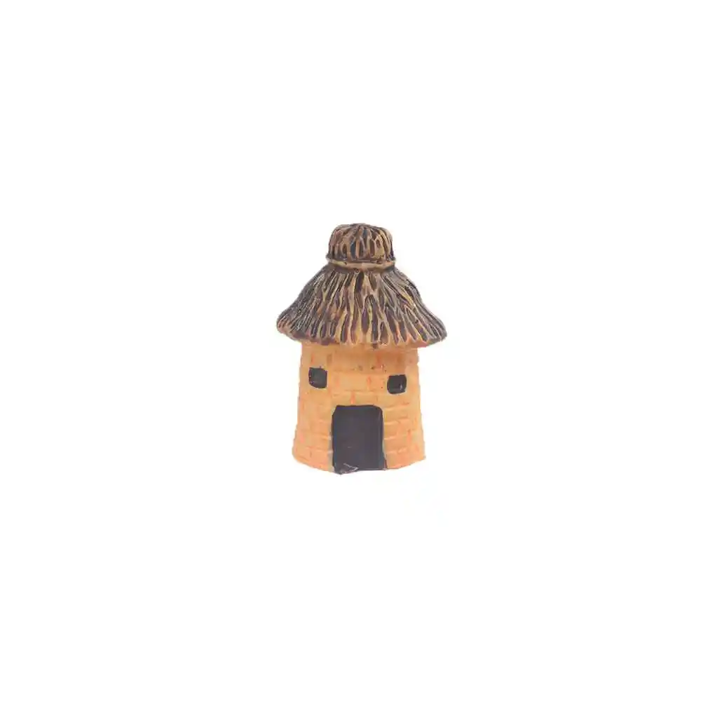 Mini Cottage Model Micro Romantic Cartoon Houses Figurines House Adornment Garden Villa Ornament Using Accessories