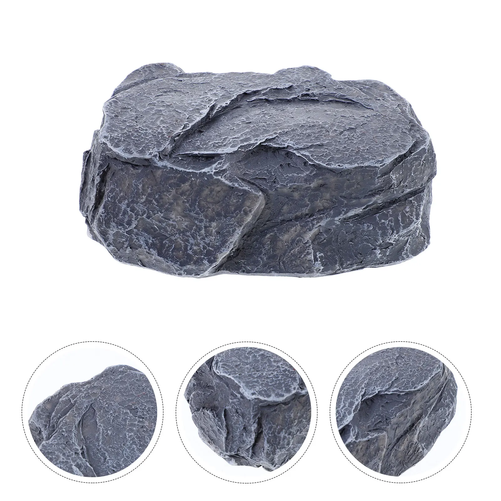 صندوق تخزين من الراتنج المقاوم للطقس في الهواء الطلق، حاوية أمان مخفية لحديقة الفناء الأمامي #2