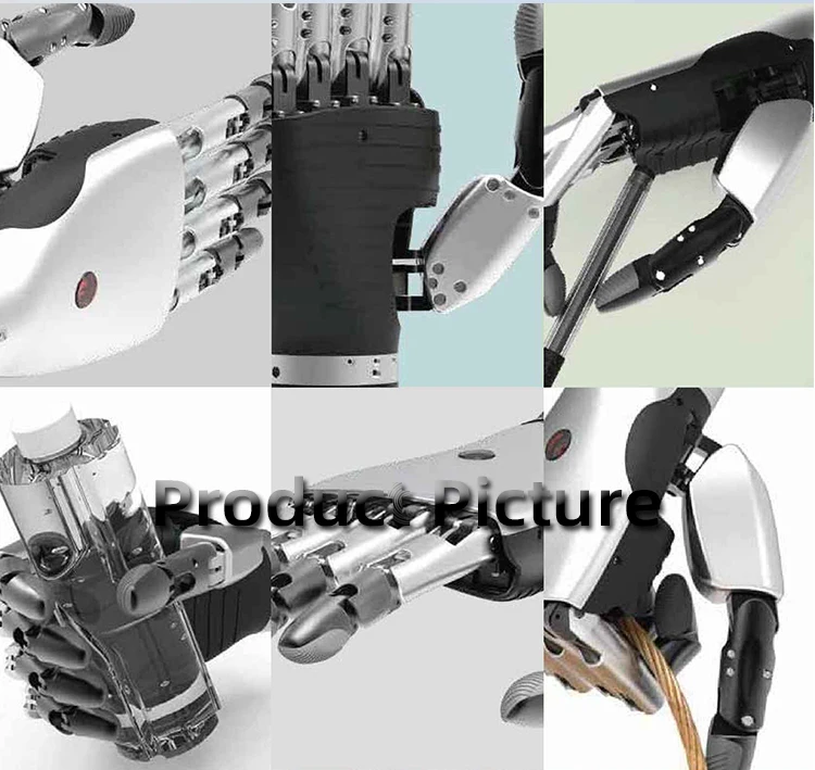 Faradyi Amputee Use Mechanical Arm Five Fingers Bionic Robot Hand with Control System for Robotics Teaching Training