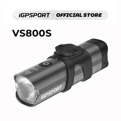 iGPSPORT VS800S Smart Bike Front Light 800 Lumen MTB Road Bike Lamp Headlight Cycling Flashlight Lantern Bike Accessories
