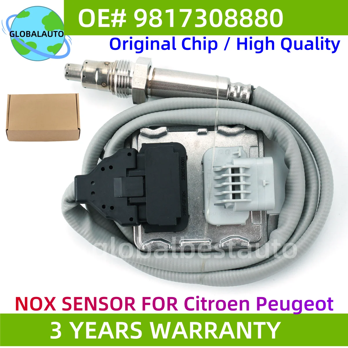 SNS0733 9817308880 Nitrogen Oxygen Sensor NOX Sensor For CITROEN C4 OPEL PEUGEOT 3008 VAUXHALL 2009-2021 9817308880