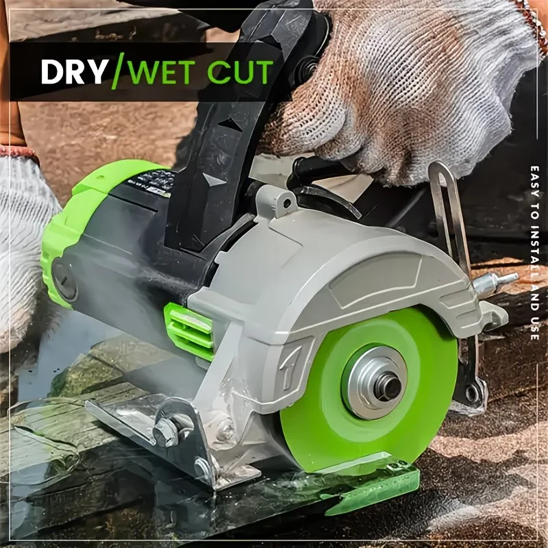 2 Pcs Multi-Functional Cutting Discs, Multipurpose Blade for Glass, Ceramic Tile, Rock Slab, Wood & Metal, Smooth Cut Cutting