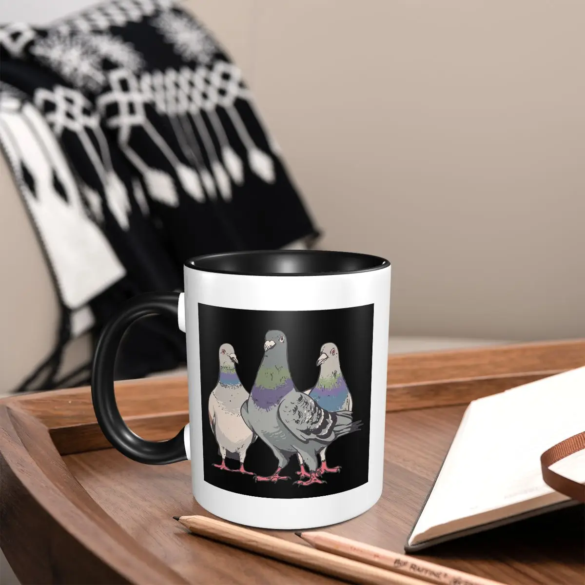 

Pigeons Pigeon Breeding Pigeon Fanciers Mug Funny Ceramic Coffee Cups Tea Mugs Milk Cup Drinkware Gifts for Woman Man