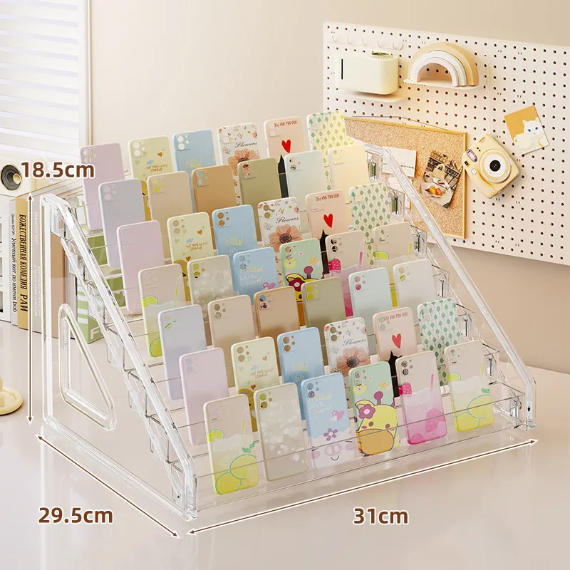 Acrylic Multi-layer Storage Rack for Jewelry Display