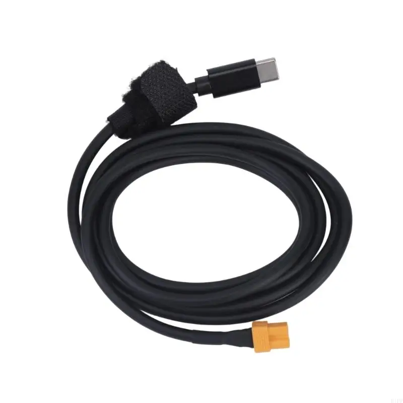 E1PF XT30 Cable for Battery Packs, USB C to XT30 Female Connection Line for Battery Charging and Daily Charging Tasks