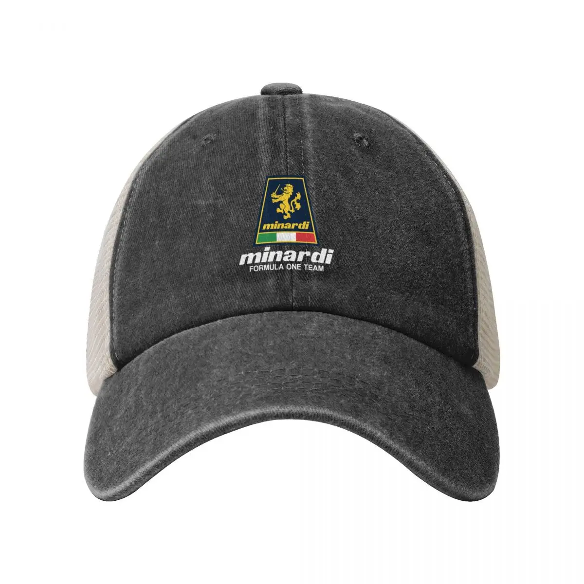 Minardi Racing Team Cowboy Mesh Baseball Cap Sunhat Streetwear For Man Women's