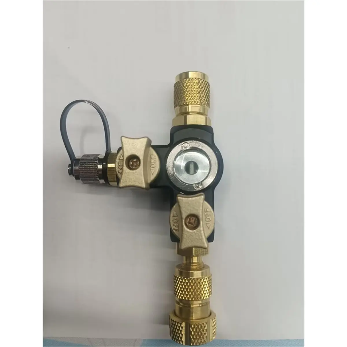 A89X 1/4″ Valve Core Removal Tool Dual Valve with Sight Glass- HVAC Valve Tool