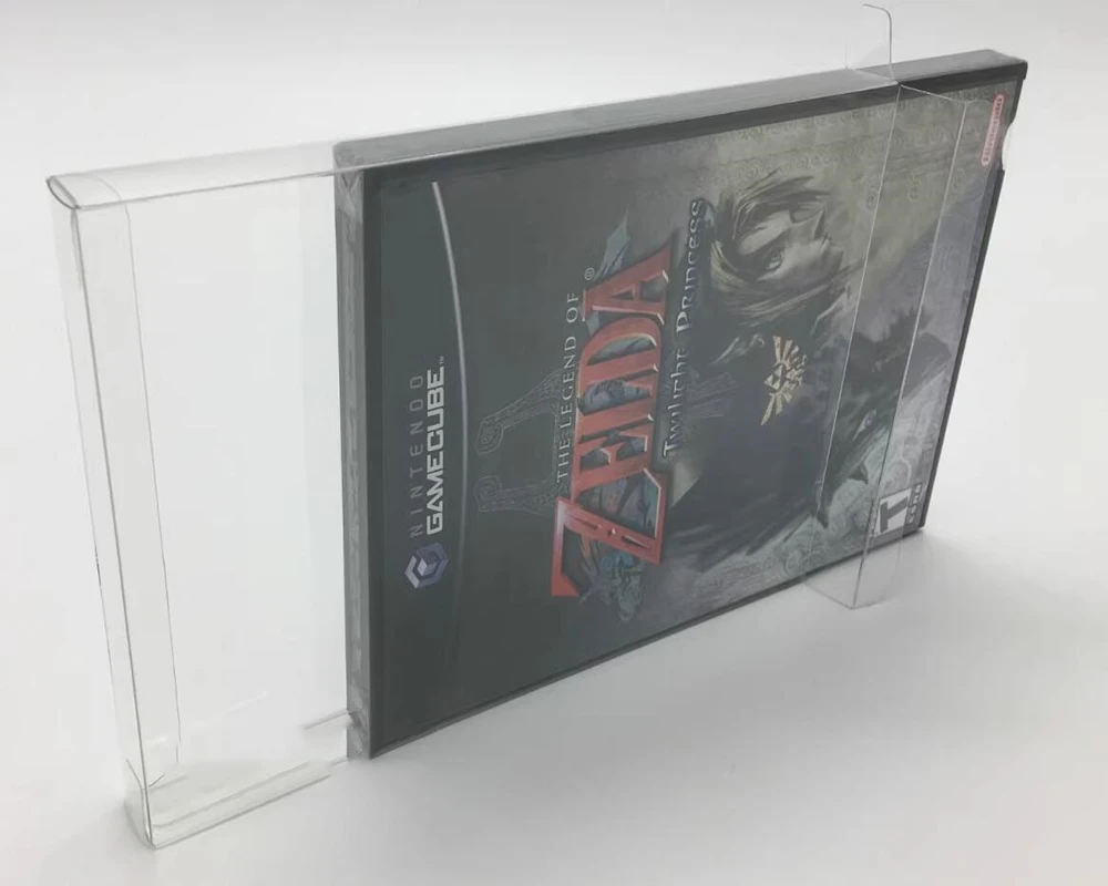 Transparent Box Protector For Nintendo GameCube/GC/NGC/American version Collect Boxes TEP Storage Game Shell Clear Display Case