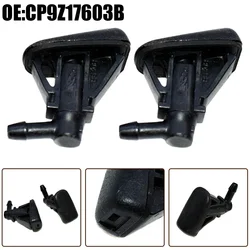 Black Plastic Front Windshield Washer Nozzle For Ford For Focus 2012-2017 OEM Number CP9Z-17603-B Replacement Car Accessories