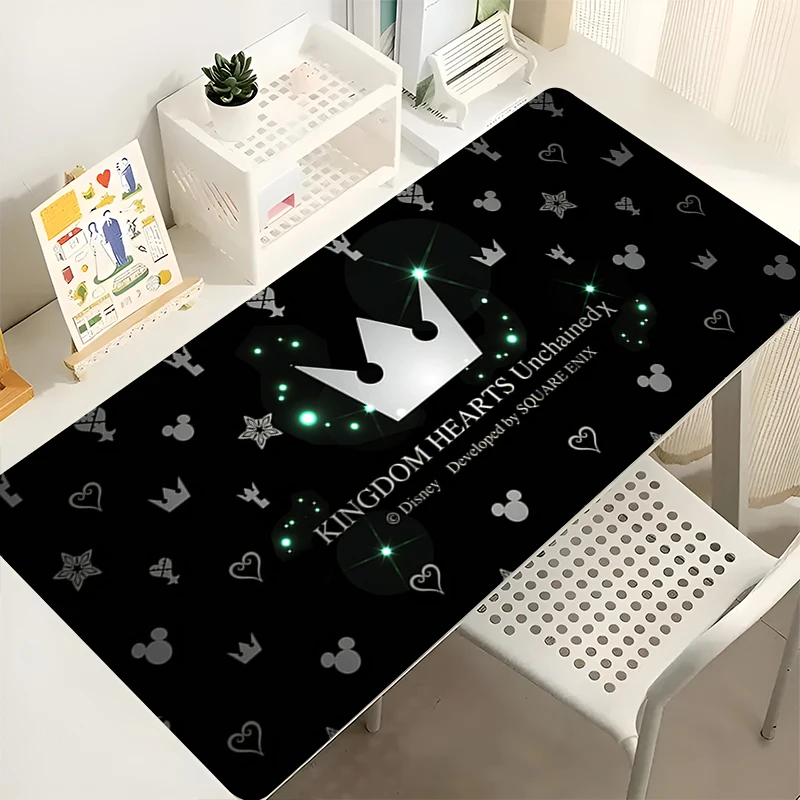 

Mouse Pad K-kingdom H-hearts PC Accessories Extended Pad Anime Pattern Desk Mat Anti-slip Rubber Mousepad HD Office Gaming Mats