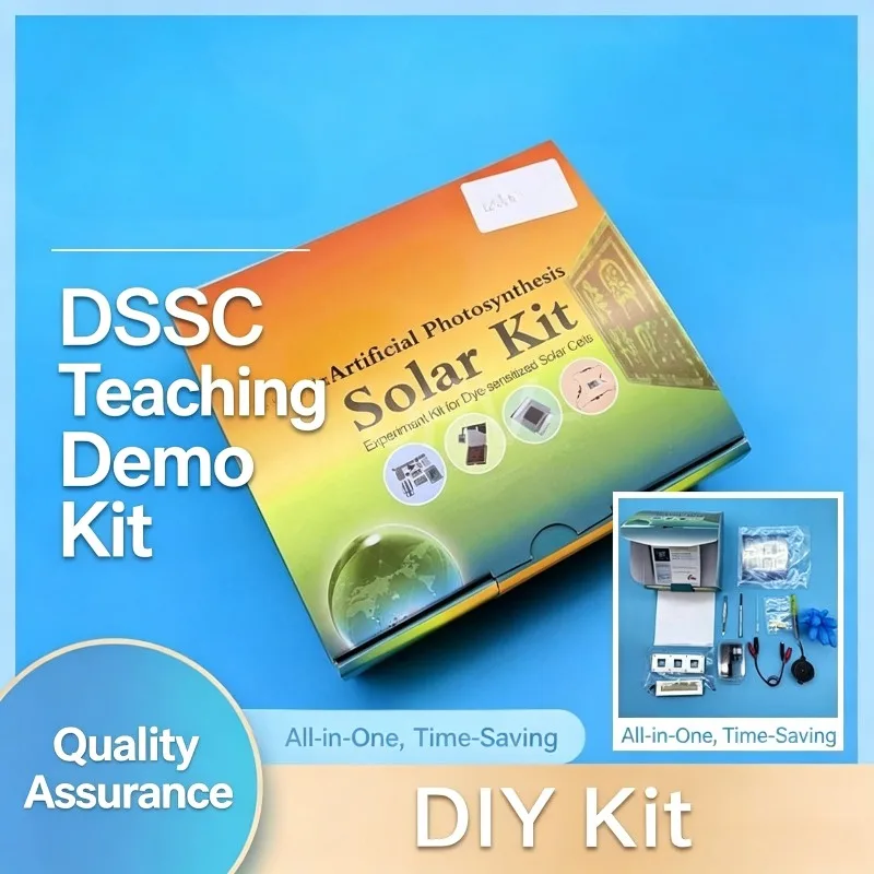 Dye-sensitized Solar Cell Teaching Kit, Entry Level Experiment Teaching Demo Accessory for Educational Demonstration