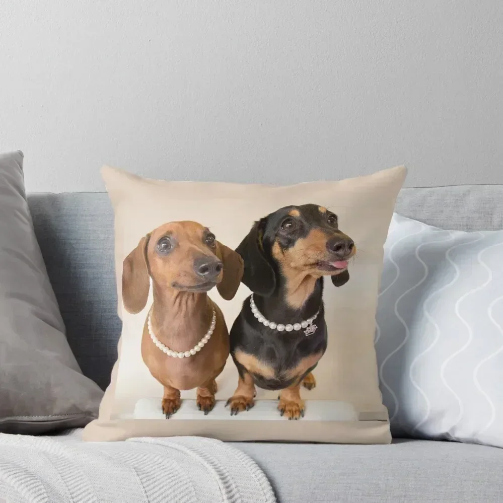 

Tea for Two Throw Pillow Cushion Child Cushions Home Decor Couch Cushions Embroidered Cushion Cover pillow