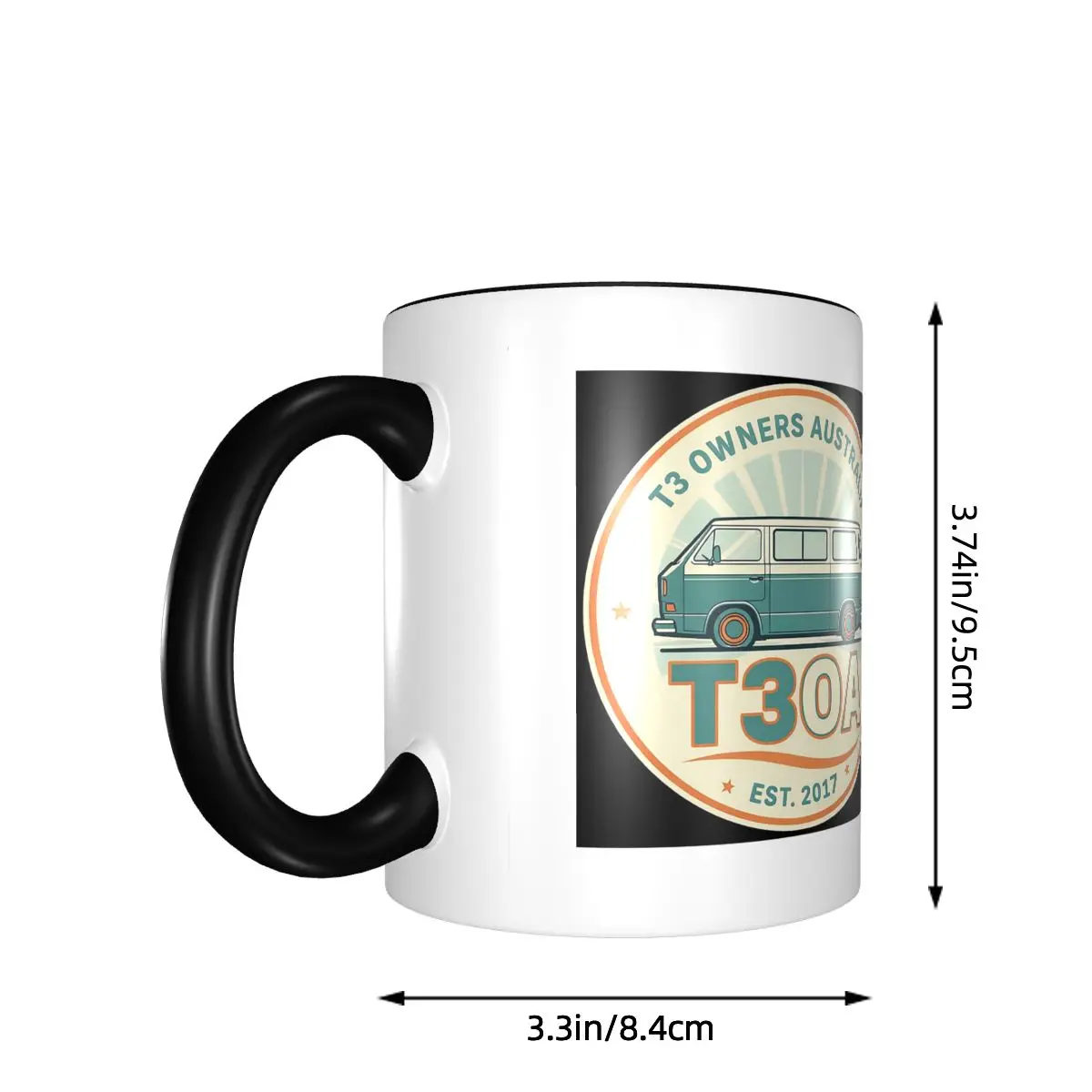 T3OA Group Mug Funny Ceramic Coffee Cups Tea Mugs Milk Cup Drinkware Gifts for Friends