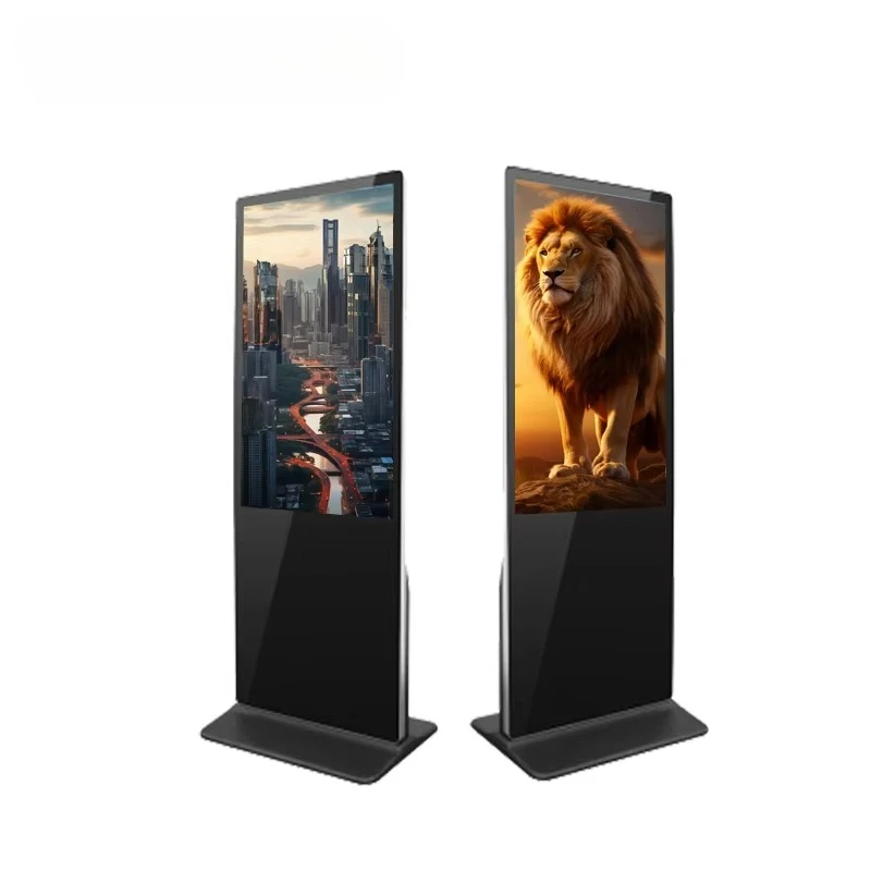 

43-Inch LCD battery rechargeable removable 4k digital signage and display outdoor kiosk waterproof advertising screen