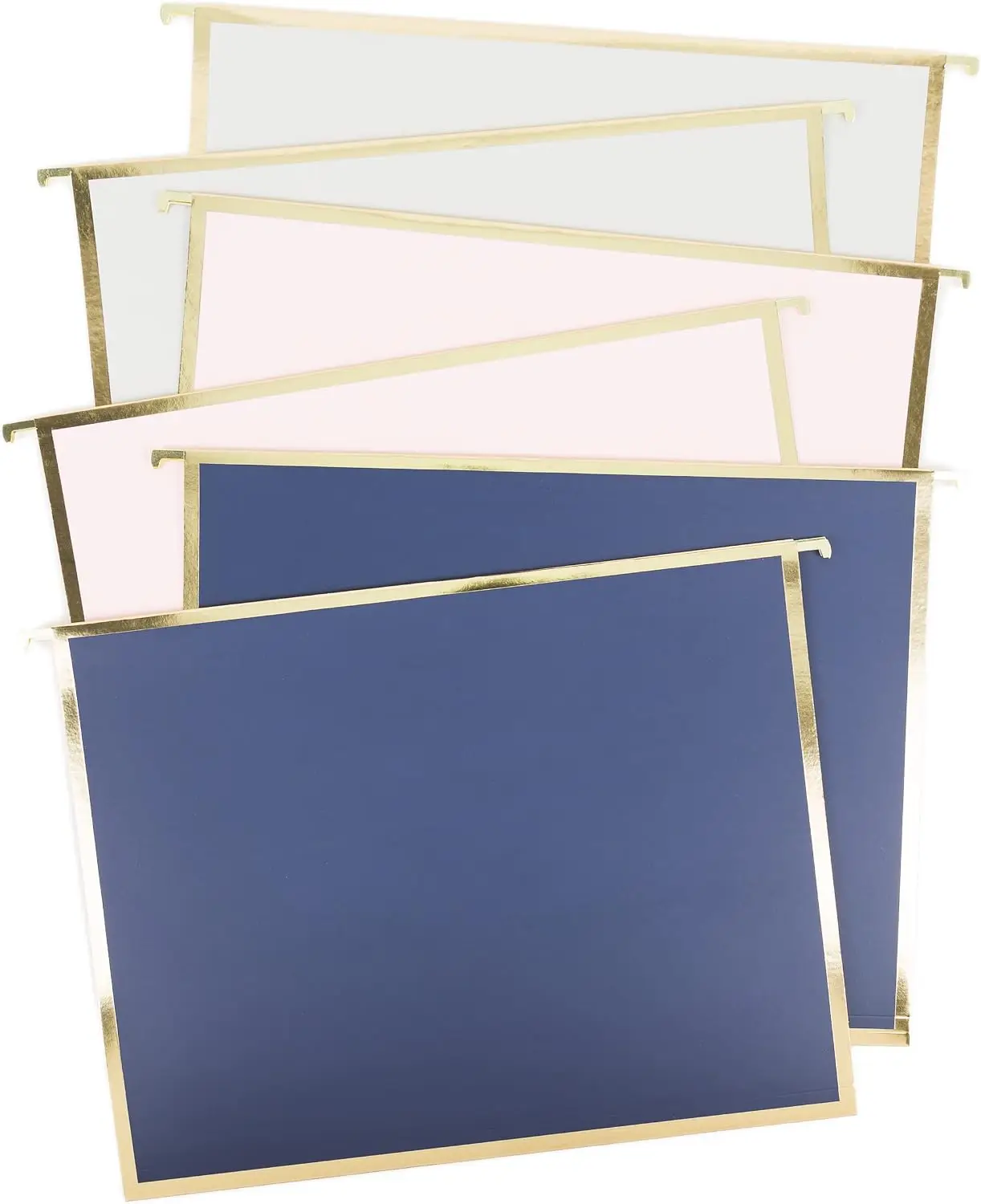 

Hanging File Folders, Office Supplies, 6 Count - Classic Chic Style for Home or Office Organization
