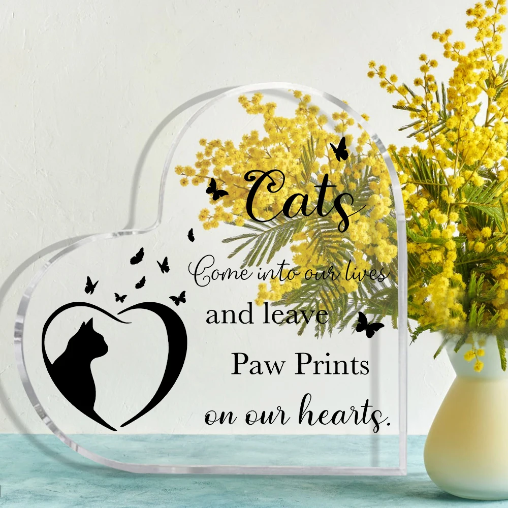 Cat Bereavement Gifts, Cat Remembrance Gift, Cat Loss Gifts, Memory of Cat, Passing Away Gifts, Cat Sympathy Memorial