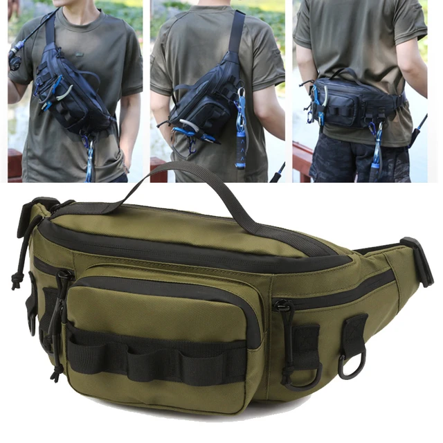 Men's outdoor waist sport casual pack multifunction running bag best sale