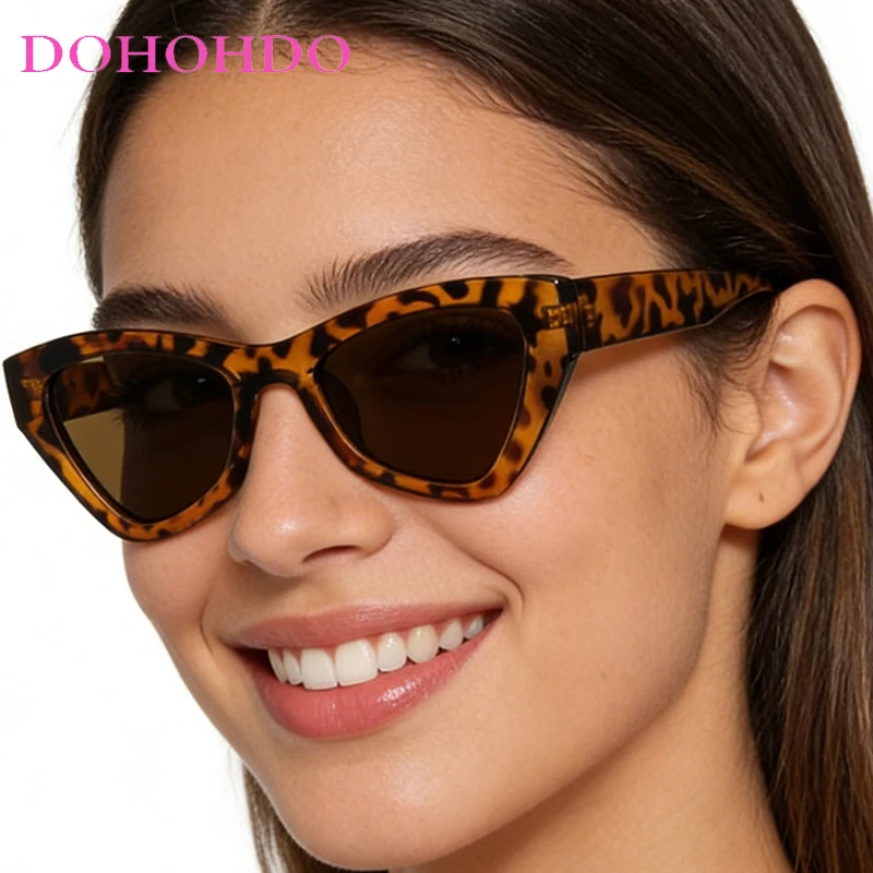 

Retro Cat Eye Sunglasses Women Brand Designer Vintage Small Frame Ladies Classic Sunglass Men Outdoor Sun Glasses Oculos De Sol