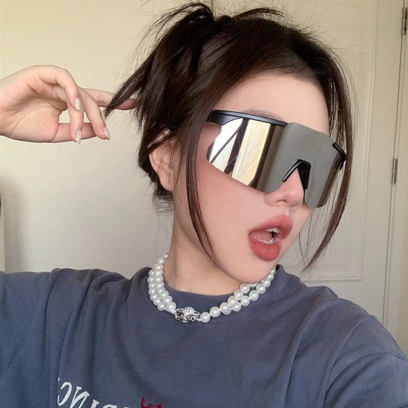 المشي لمسافات طويلة التخييم جديد مربع مكافحة نظارات خفيفة عدسات عاكسة في الهواء الطلق UV400 دراجة نظارات النظارات الرياضية نظارات الطريق الجبلية