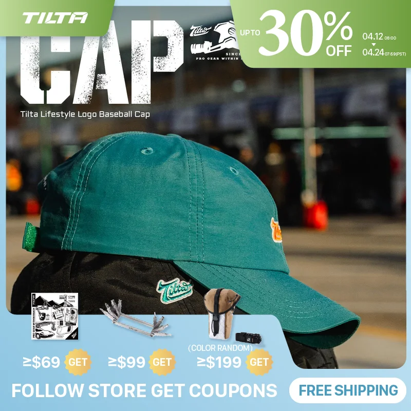 

Бейсбольная кепка с логотипом TILTA TL-BC-LL L Бейсбольная кепка