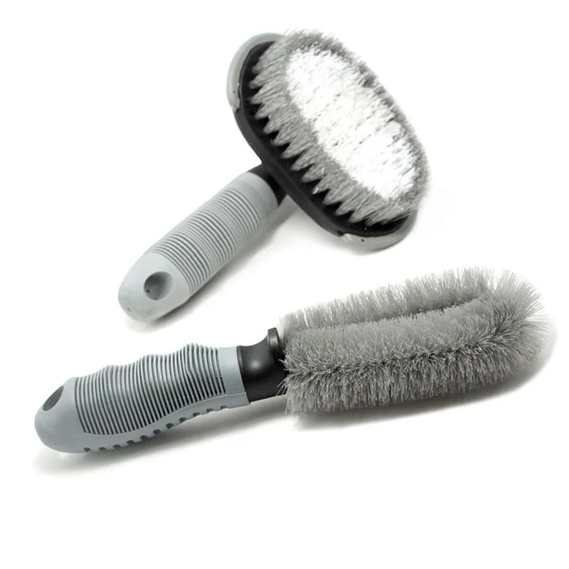 

Car Wash Cleaning Brush Auto Beauty Wheel Hub Gap Cleaning Tool Car Special Tire Handle Brush Soft-Bristled T-Bend 2022 New