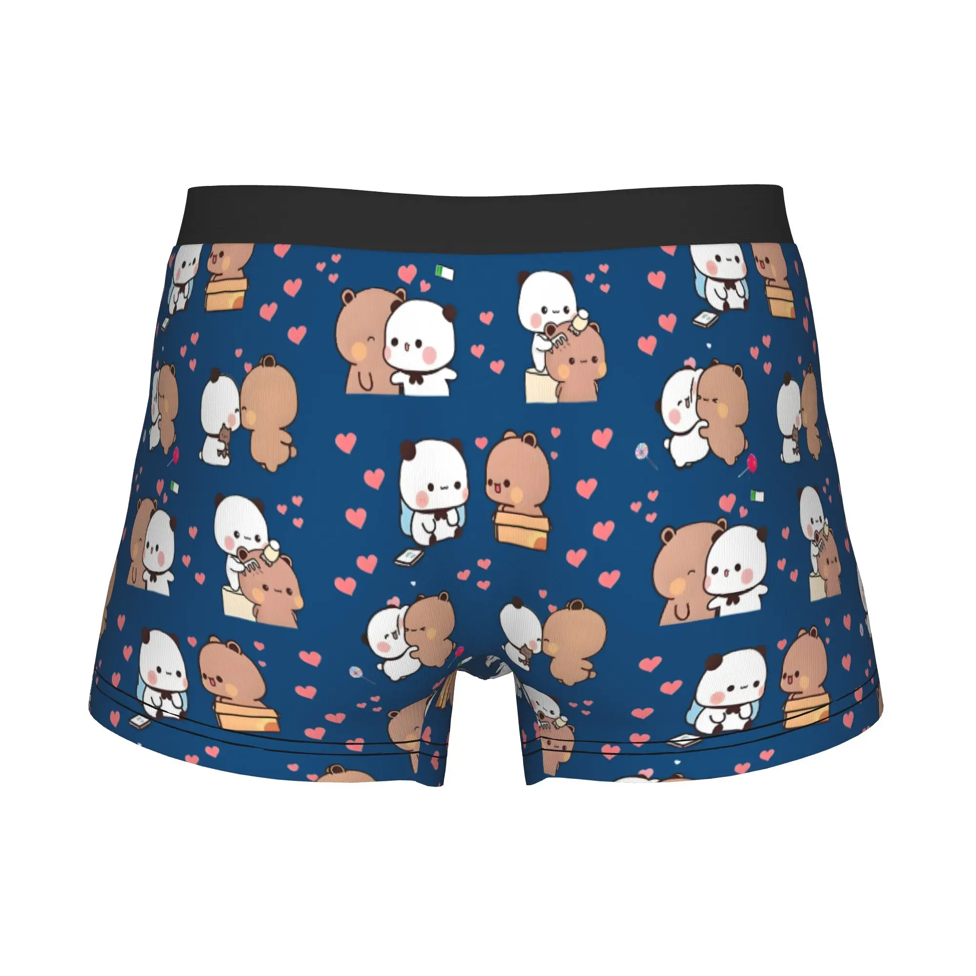 Peach And Goma Bubu Dudu Boxers Shorts Men Cartoon Sweet  Briefs Underwear Novelty Underpants