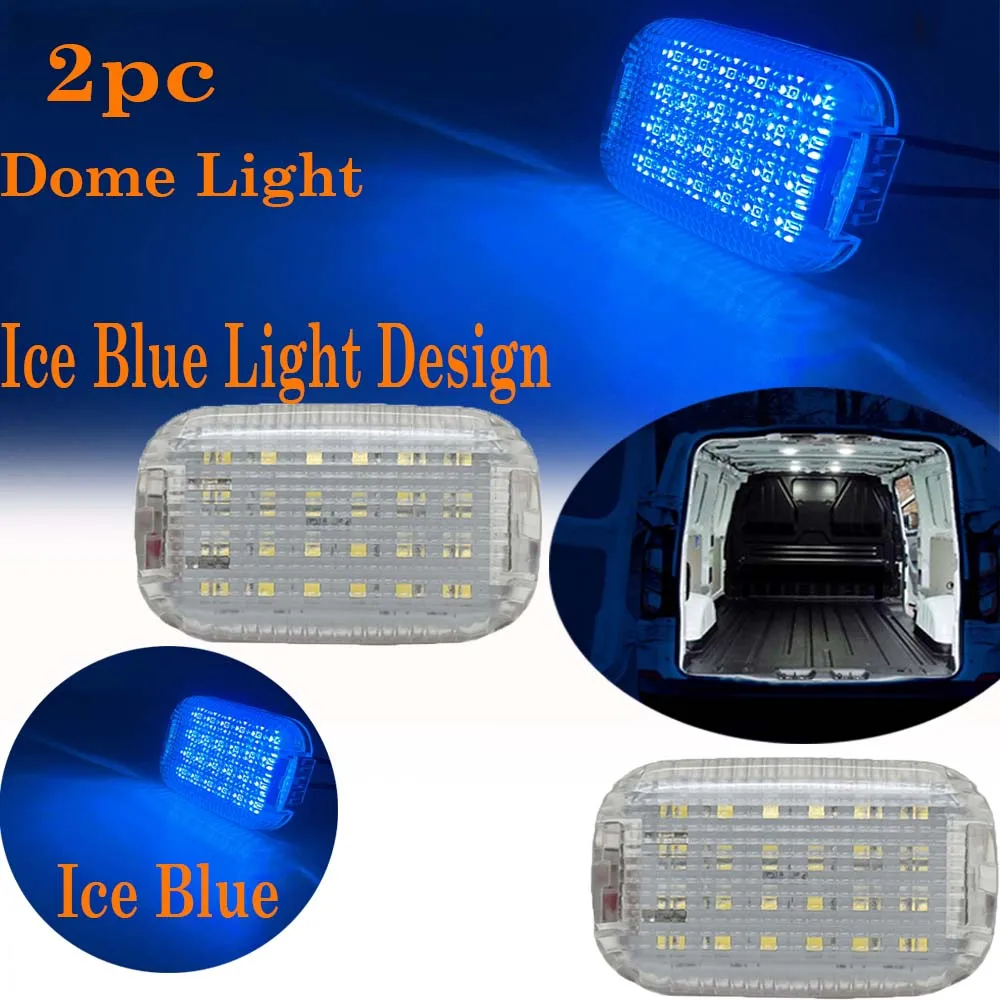 

Canbus Ice Blue 2023 Transit 250 350 HD Cargo Light LED Interior Dome Light For Ford Transit Connect 2016 Ford Cargo Transit Van