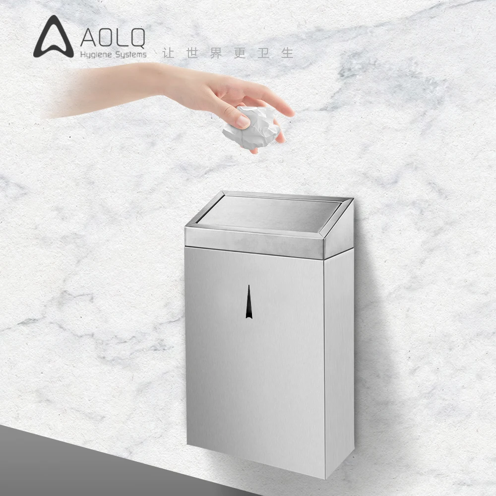 

High Quality Eco-Friendly Metal Rubbish Container Waste Bin Garbage Trash Bins With Inner Bucket and LId