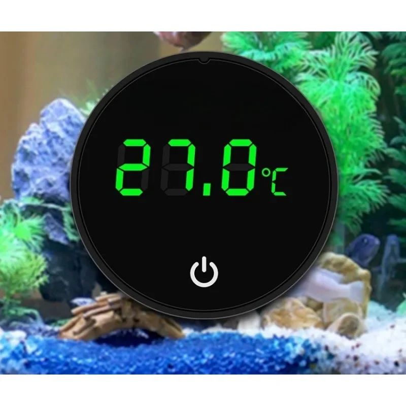 Fish tank thermometer Electronic high-precision digital display USB charging Real-time display instrument Water thermometer