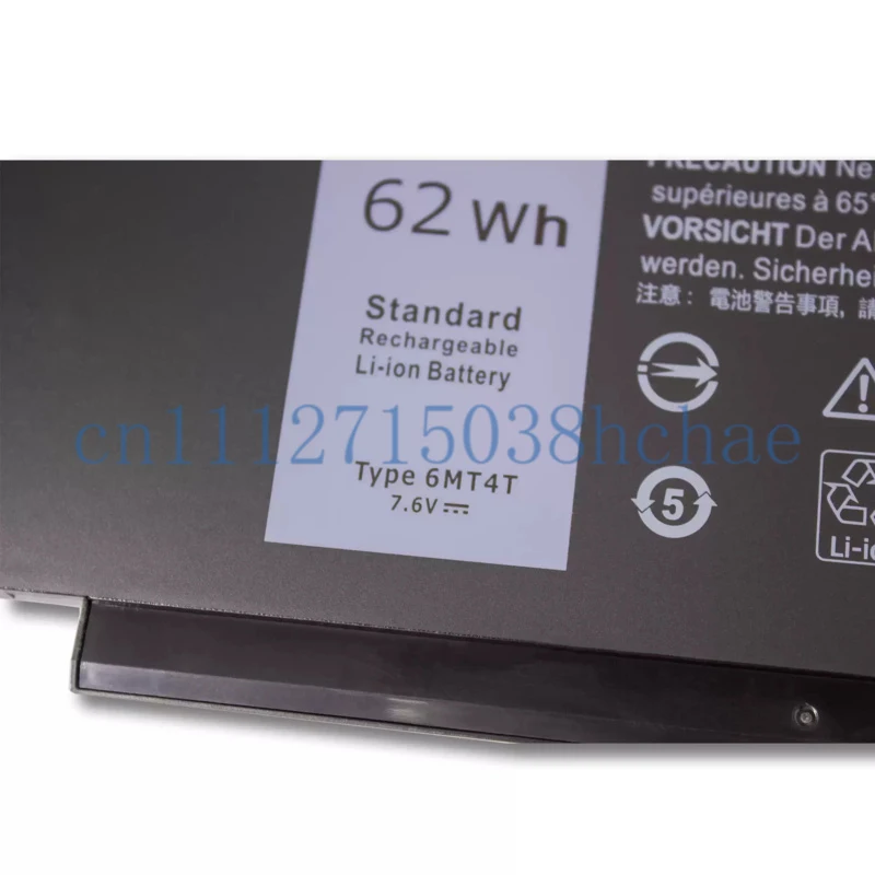 New applicable for Dell E5450 E5550 6MT4T 8V5GX laptop built-in battery 62WH