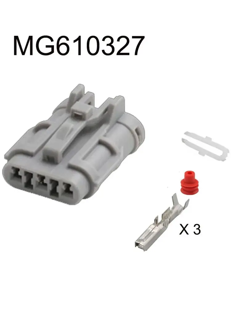 Imagem -02 - Conector de Cabo Impermeável Automático Plugue Automotivo Soquete Masculino Família Inclui Terminal Pinos 61890486 100set