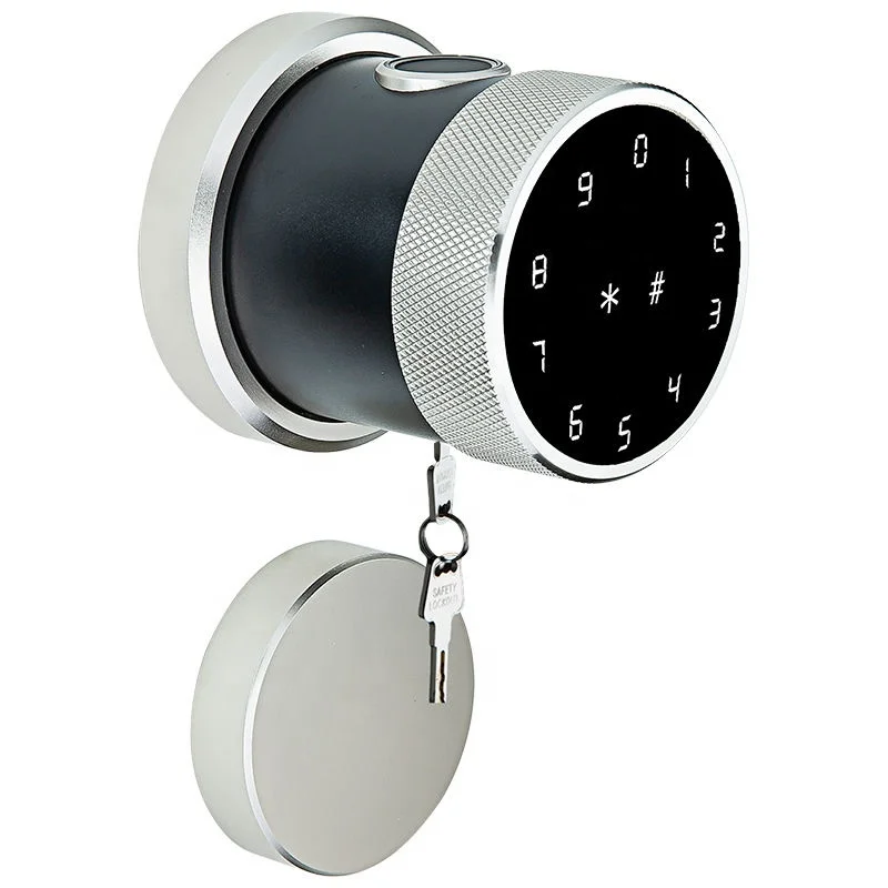 Knob Lock Smart Deadbolt Padlock Intelligent Round Electronic Door Code Door Lock Electronic Door Lock Biometric Fingerprint