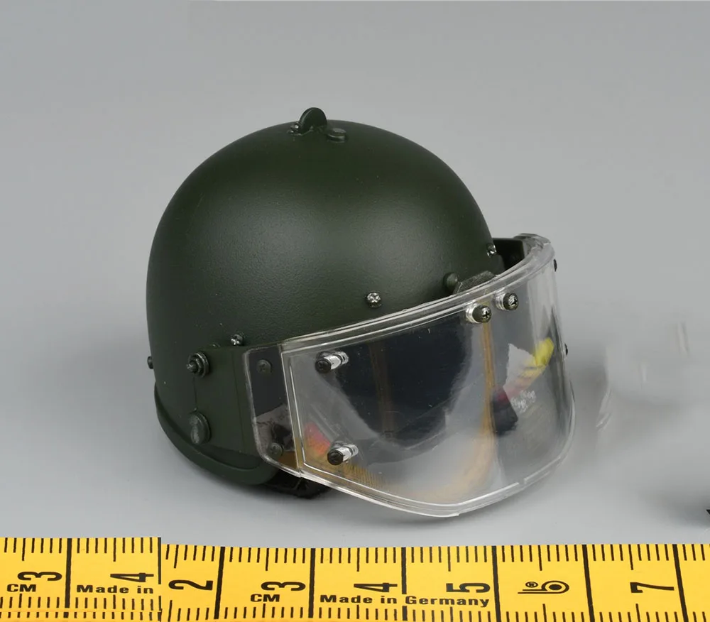 1/6 DAMTOYS DAM 78090 Armed Forces of the Russian Federation SPETSNAZ Grozny Conflict Head Helmet Goggles Model Fit 12