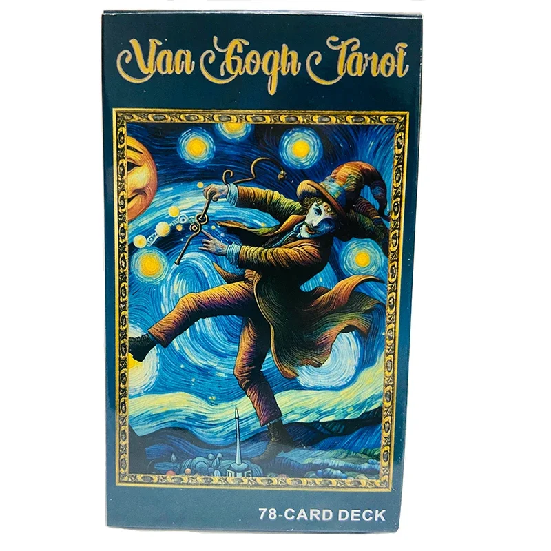 

New Van Gogh Tarot Cards A 78 Cards Deck English Version Fortune Telling Divination Deck Game For Family Party women