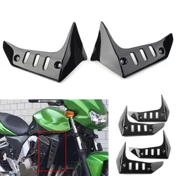 Z750 2Pcs Motorcycle ABS Side Cover Fairing Kits For Kawasaki Z 750 2004 2005 2006 2007 Carbon Fiber/Gloss Black Accessories