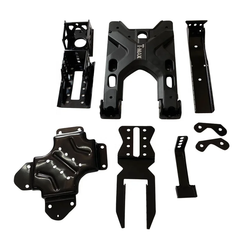 Off Road 4*4  Aluminum Alloy Spare Tire Carrier Tailgate Reinforcement Kit For Wrangle r T-MAX JL Auto Parts   Bracket