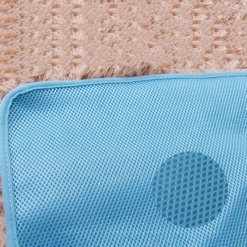 Pet Cooling Mat Dog Cat Sleeping Pad Cool Ice Silk Moisture-proof Mattress Cushion Summer Small Animal Cold Bed 5 sizes