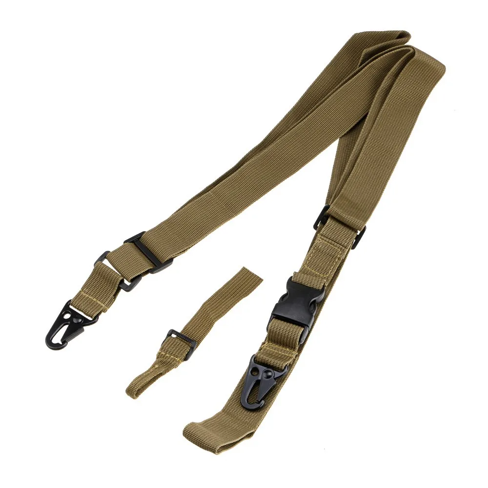 Tactische 3-punts verstelbare sling Kiss Strap Belt Jachtaccessoires Militaire tactische uitrusting