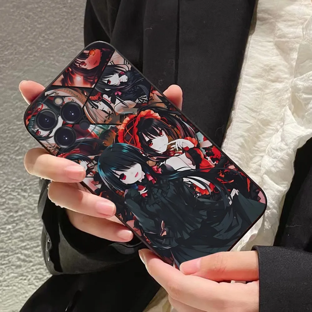 Kurumi Tokisaki Date A Live  Phone Case For iPhone 15 14 11 12 13 Mini Pro XS Max Cover 6 7 8 Plus X XR SE 2020 Funda Shell