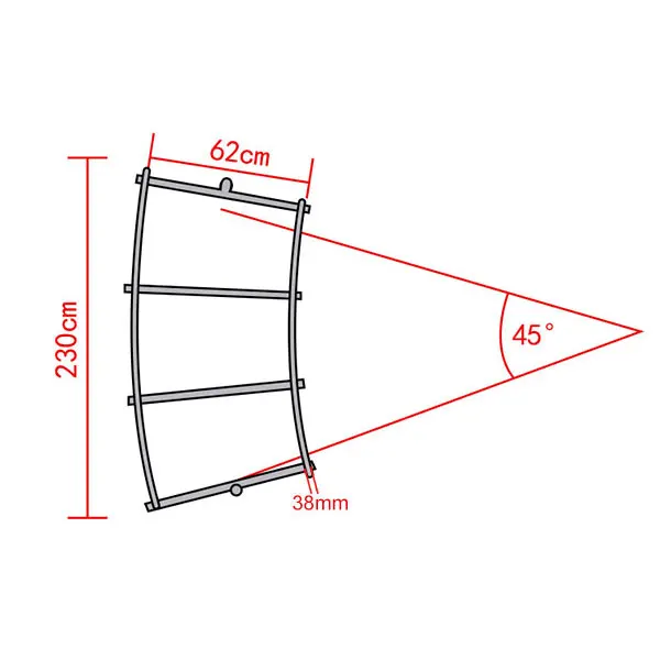 Filming Dolly Camera Track Round Circle Diameter 6m Film and TV equipment