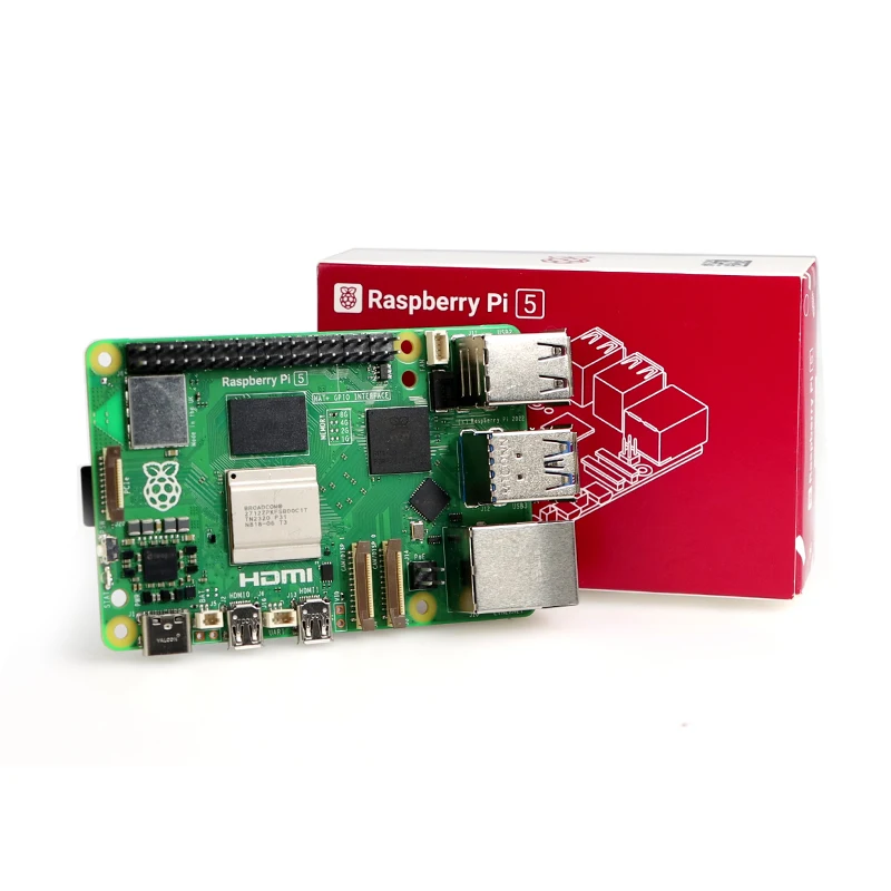 Official Raspberry Pi 5 4GB/8GB/2GB Model Pi5 RAM Option 4G 8G 2G Development Board RPi5  Programming Learning PCIe 2.0