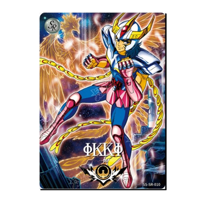 Anime Saint Seiya The Holy Vestment Awakens SR card Shiryu Phoenix Ikki Kanon Rare game collection Birthday Christmas gifts