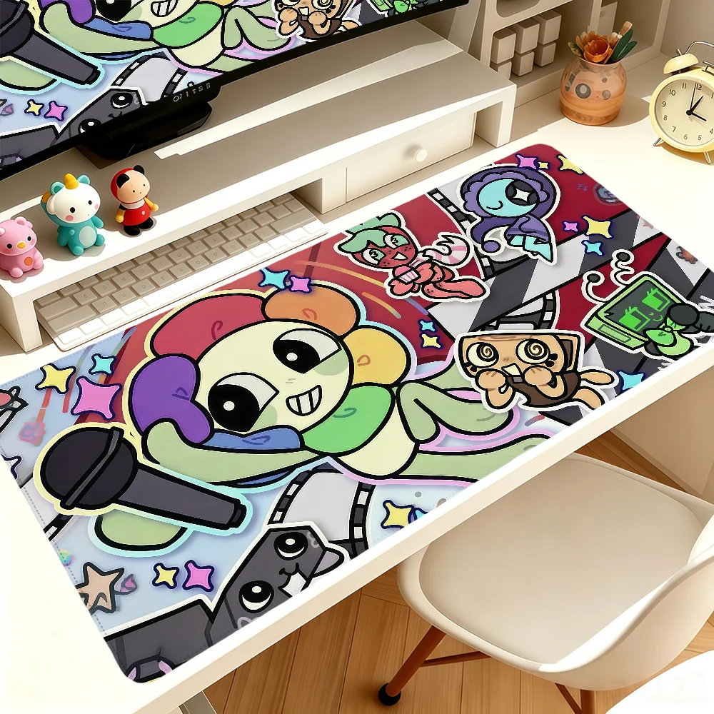 D-Dandys W-World Goob Bassie Astro Mouse Pad Large Non-slip Lockedge Desktop Computer Desk Mat Keyboard MousePad Office Student
