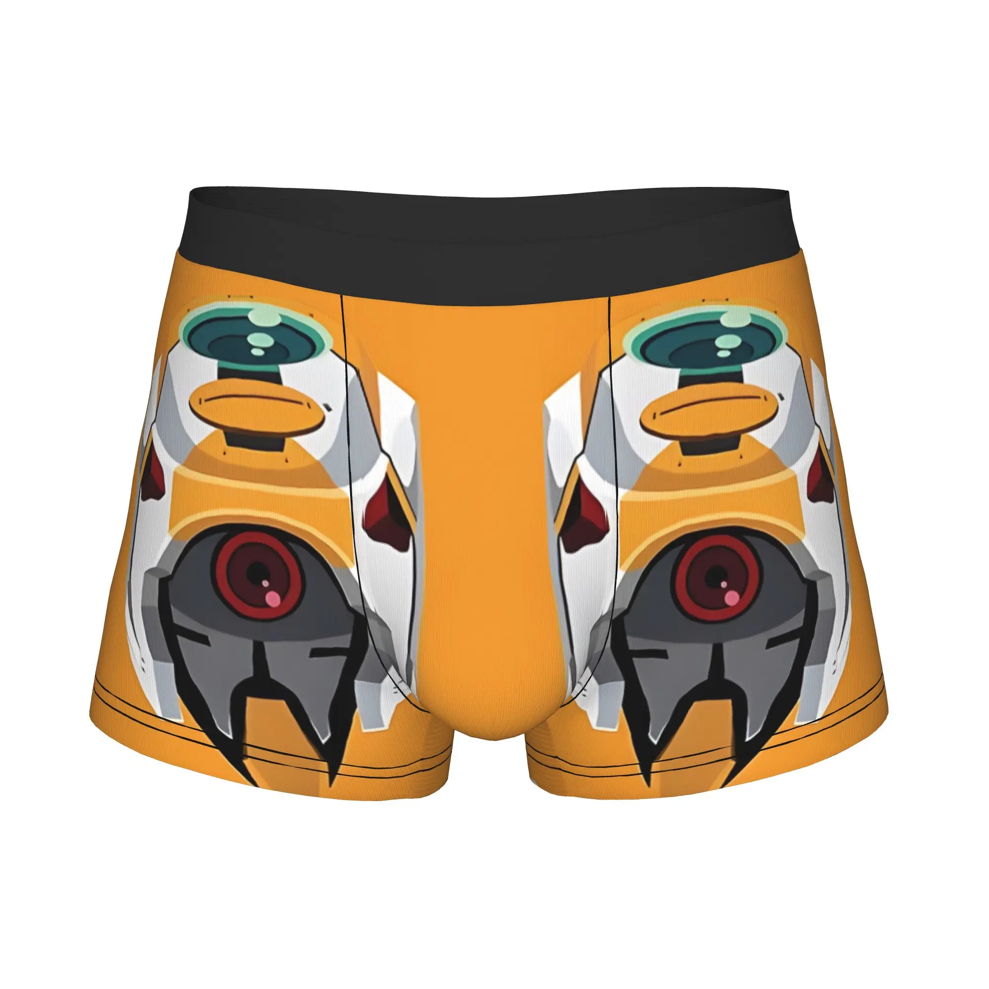 Eva 00 Flat Bandai EVA Underpants Breathbale Panties Man Underwear Print Shorts Boxer Briefs view 3