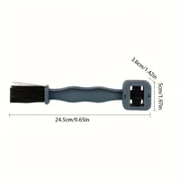 Brosse de nettoyage de chaîne de vélo, engrenage de chaîne en plastique, roue Grunge, outil de nettoyage de moto de vélo Portable, soins des jantes des pneus 4