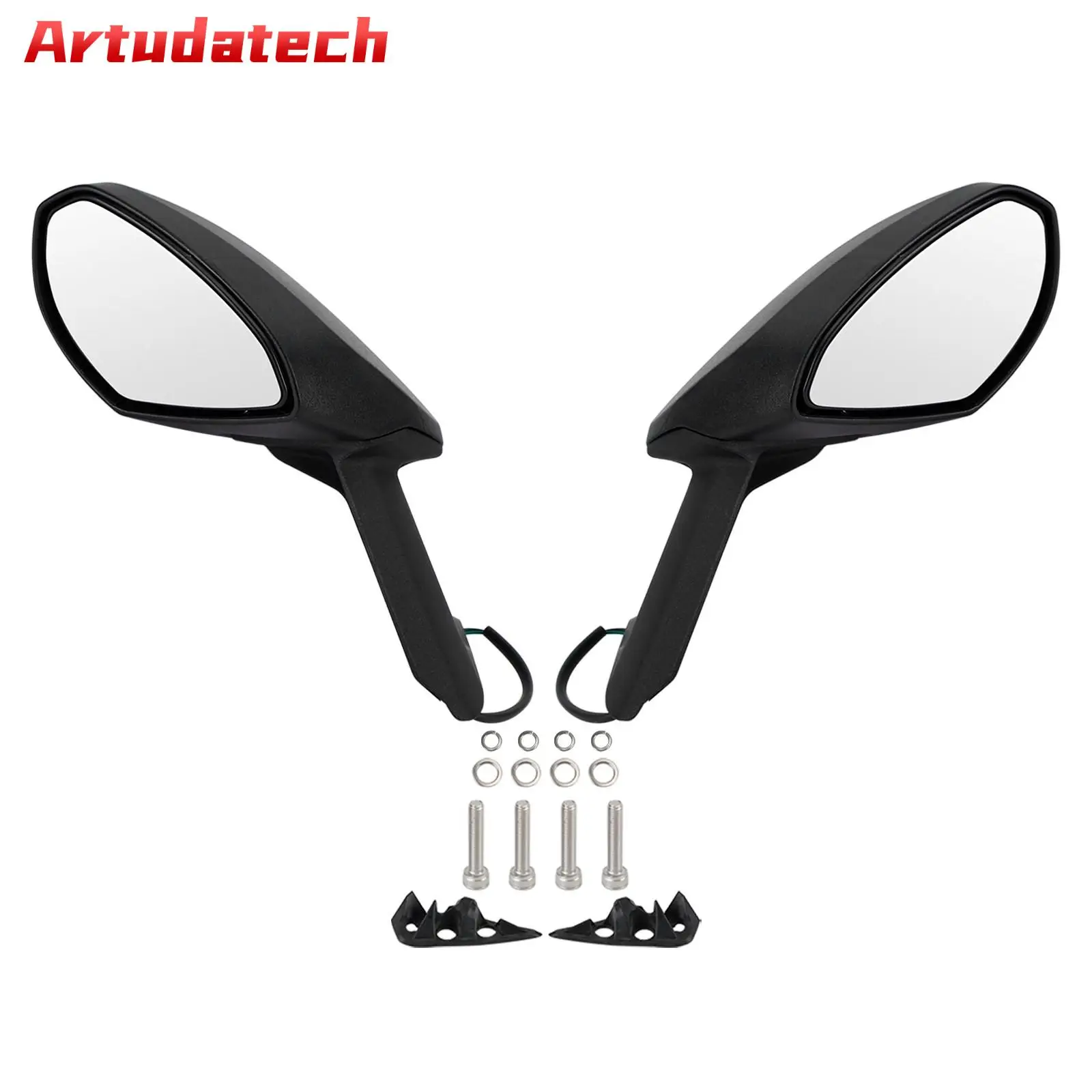 

Artudatech Rear View Mirror Pair For Ducati 1299 Panigale,R,S 959 Panigale,Corse 2015-2020 2016 2017 2018 2019